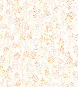 Wild Garden Wallpaper by Casadeco Rose Nude