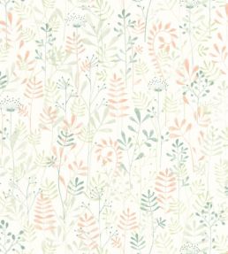 Wild Garden Wallpaper by Casadeco Vert Amande