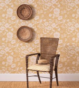 Wild Meadow Wallpaper by George & Minnie Blush