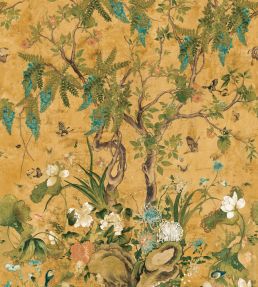Wild Wisteria Mural by Thibaut Ochre