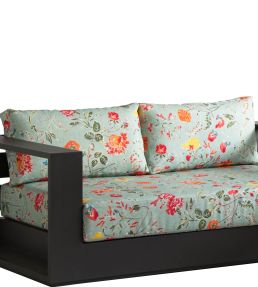 Wild Wood Outdoor Fabric by Andrew Martin Duck Egg