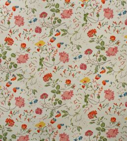 Wild Wood Outdoor Fabric by Andrew Martin Ivory