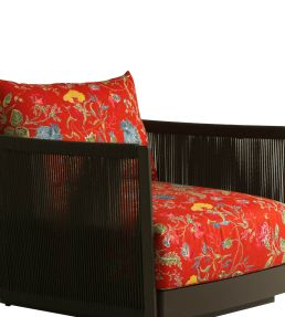 Wild Wood Outdoor Fabric by Andrew Martin Pumpkin