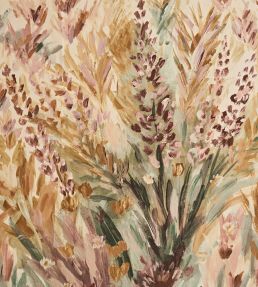 Wildbloom Mural by Clarke & Clarke Mineral/blush