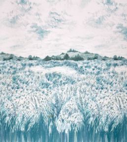 Wildbloom Fabric by Clarke & Clarke Mineral