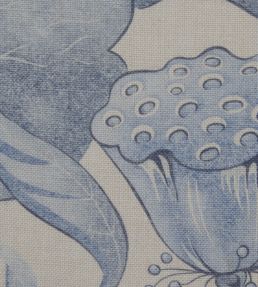 Wilde Lotus in Guro Fabric by Liberty Flax Flower
