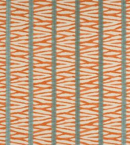 Wilder Fabric by Jane Churchill Burnt Orange
