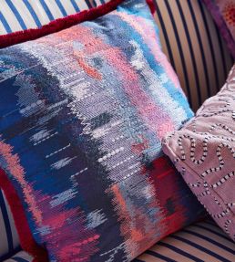 Wilderness Fabric by Harlequin Lapis/Carnelian/Ruby