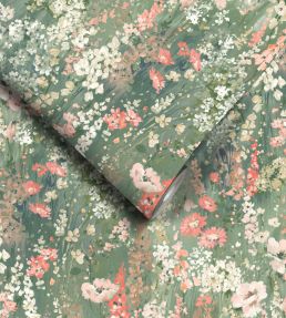 Wilderness Wallpaper by Woodchip & Magnolia Eucalyptus