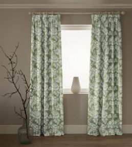 Wildflower Fabric by Ian Mankin Sage