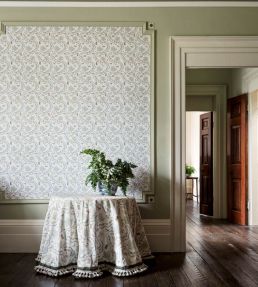 Wildflower Meadow Fabric by Sanderson Sapphire