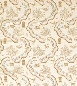 Wildflower Meadow Fabric by Sanderson Pearl