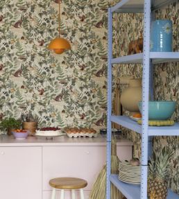 Wildlife Creek Wallpaper by Rebel Walls Sand