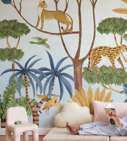 Wild Wood Mural by Coordonne Indigo
