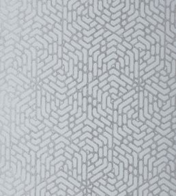 Willow Wallpaper by 1838 Wallcoverings Silver