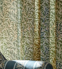 Willow Bough Minor Fabric by Morris & Co Blue