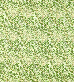 Willow Bough Fabric by Morris & Co Leaf Green