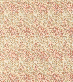 Willow Boughs Fabric by Morris & Co Russet / Ochre