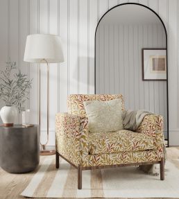 Willow Boughs Fabric by Morris & Co Russet / Ochre
