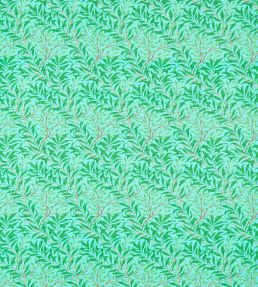 Willow Bough Fabric by Morris & Co Sky/Leaf Green