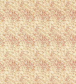 Willow Bough Outdoor Fabric by Morris & Co Russet/Wheat