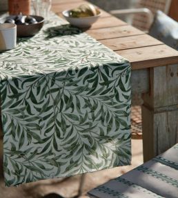 Willow Bough Outdoor Fabric by Morris & Co Sage
