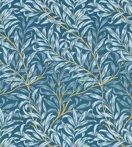 Willow Boughs Wallpaper by Clarke & Clarke Denim