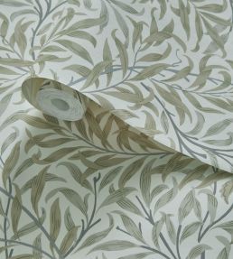 Willow Boughs Wallpaper by Clarke & Clarke Linen