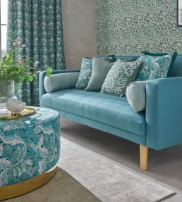 Willow Boughs Fabric by Clarke & Clarke Linen