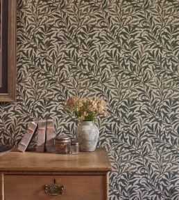 Willow Boughs Wallpaper by Morris & Co Forest