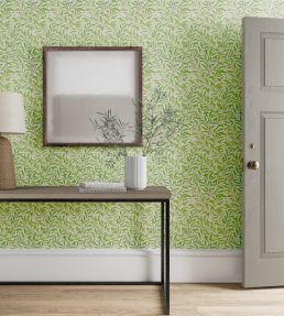 Willow Boughs Wallpaper by Morris & Co Leaf Green