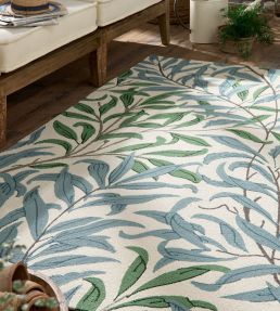Morris & Co Willow Boughs Outdoor rug Leafy Arbor 428607-200280-US Leafy Arbor