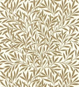 Willow Wallpaper by Morris & Co Cream/Brown