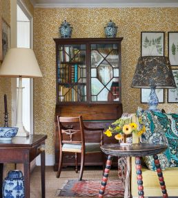 Willow Wallpaper by Morris & Co Yellow