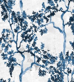 Willow Poem Wallpaper by Coordonne Sapphire