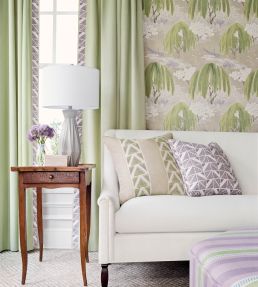 Willow Tree Wallpaper by Anna French Soft Blue
