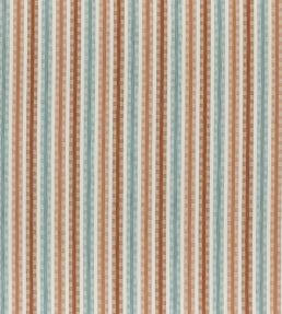 Willowbourne Fabric by Clarke & Clarke Spice/Sky