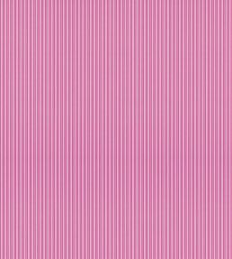 Wilson Stripe Wallpaper by Scalamandre Bubblegum
