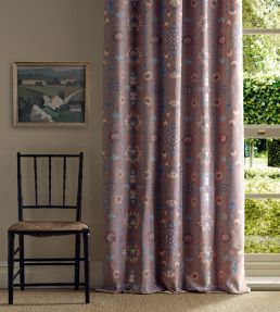 Wilton Warp Print Fabric by Morris & Co Madder