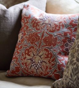 Wilton Weave Fabric by Morris & Co Russet