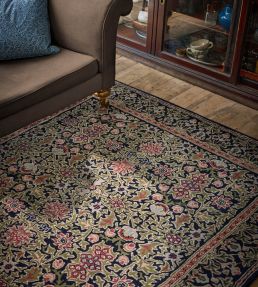 Morris & Co Wilton Weave rug Indigo 130808140200-US Indigo