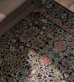 Morris & Co Wilton Weave rug Indigo 130808140200-US Indigo