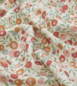 Wiltshire Blossom in Landsdowne Linen Fabric by Liberty Lichen