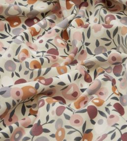 Wiltshire Blossom in Wellington Velvet Fabric by Liberty Sloe