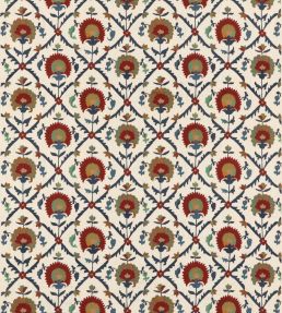 Winchelsea Fabric by GP & J Baker Red/Blue