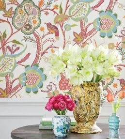 Windsor Wallpaper by Thibaut Navy