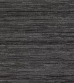 Windward Sisal Wallpaper by Thibaut Black