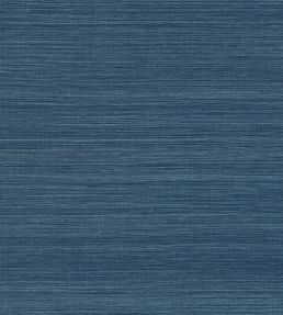 Windward Sisal Wallpaper by Thibaut Navy
