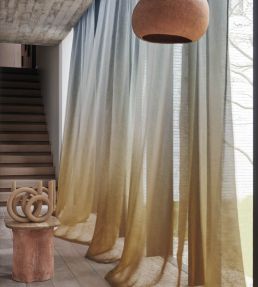 Winona Fabric by Casamance Mordore Petrole