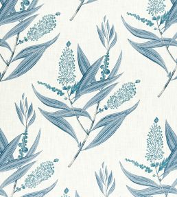 Winter Bud Fabric by Anna French Blue